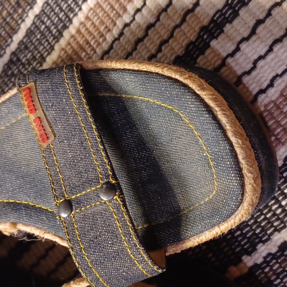 Miu Miu Prada Wedge Platforms - image 3